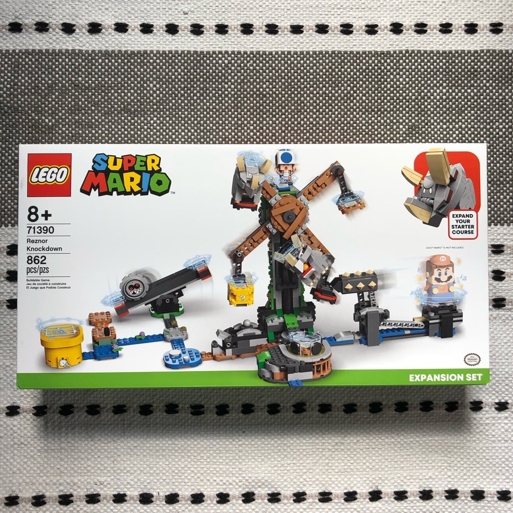 LEGO Super Mario Reznor Knockdown 71390 | NIB